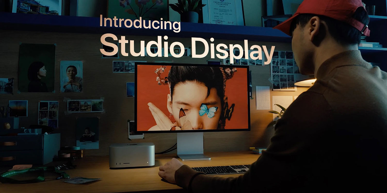 Studio Display speaker | Apple promo image