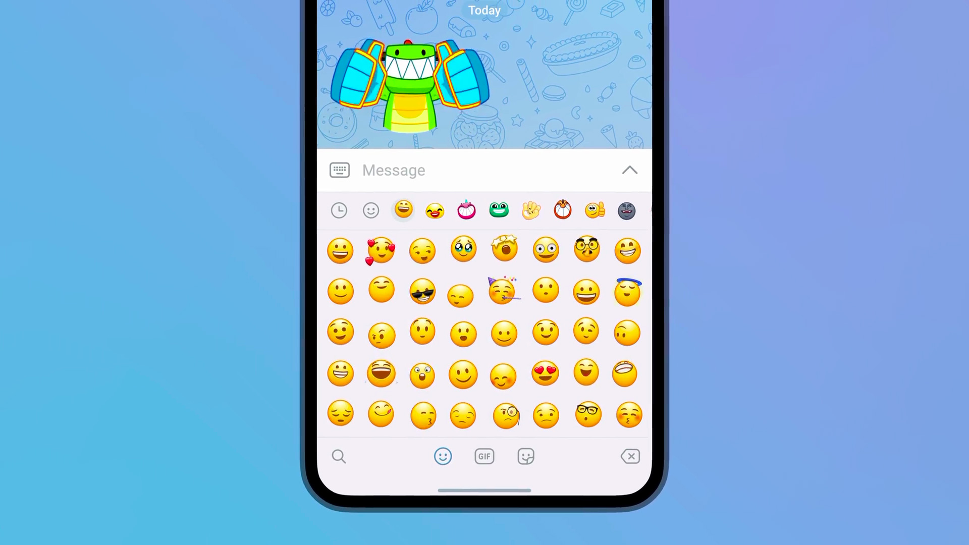 telegram emoji keyboard