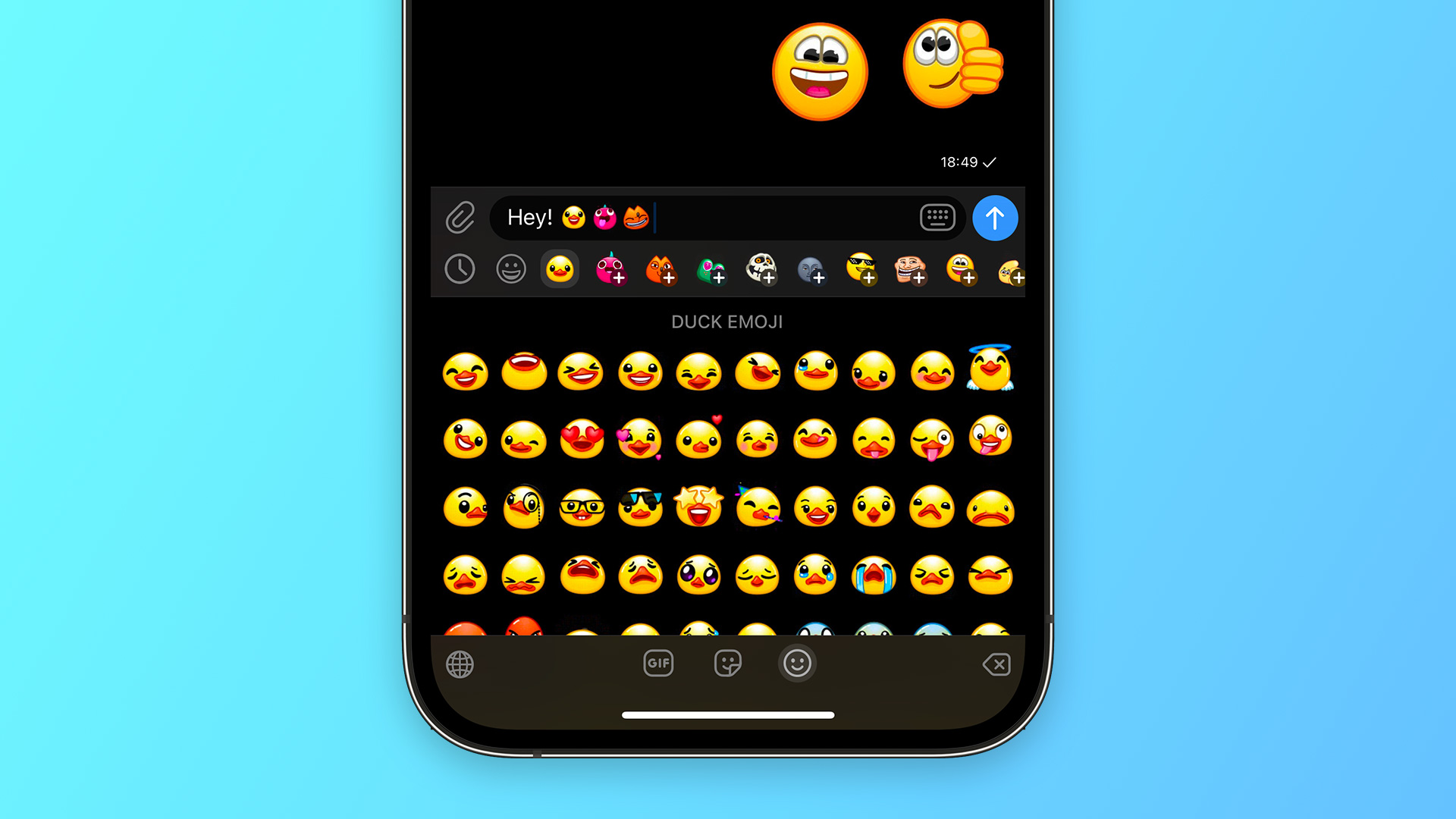 samsung emojis on iphone