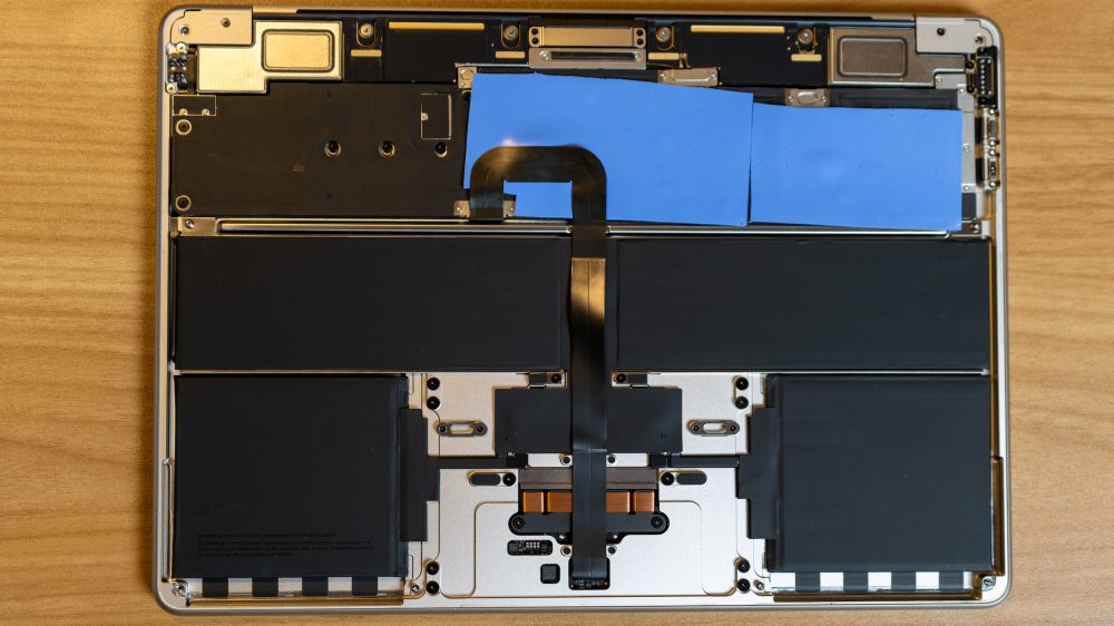 Thermally modified M2 MacBook Air