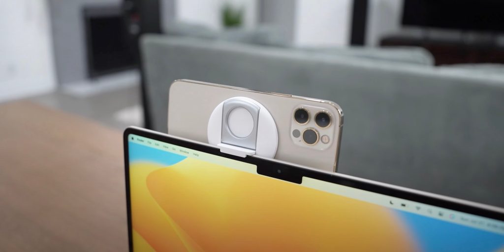 Hands-on: Belkin's iPhone mount for desktop Mac displays is a