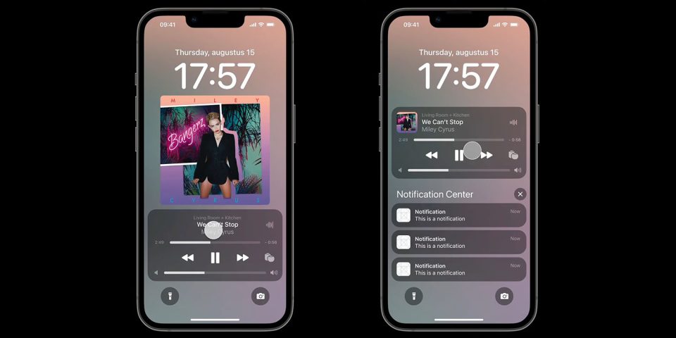 iOS 16 Lock Screen concept images