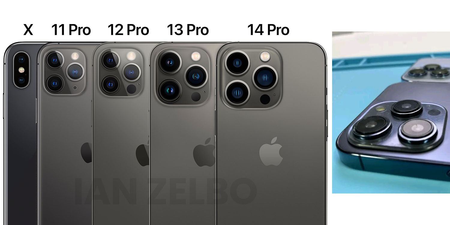 iPhone camera bump | iPhone 14 Pro Max renders