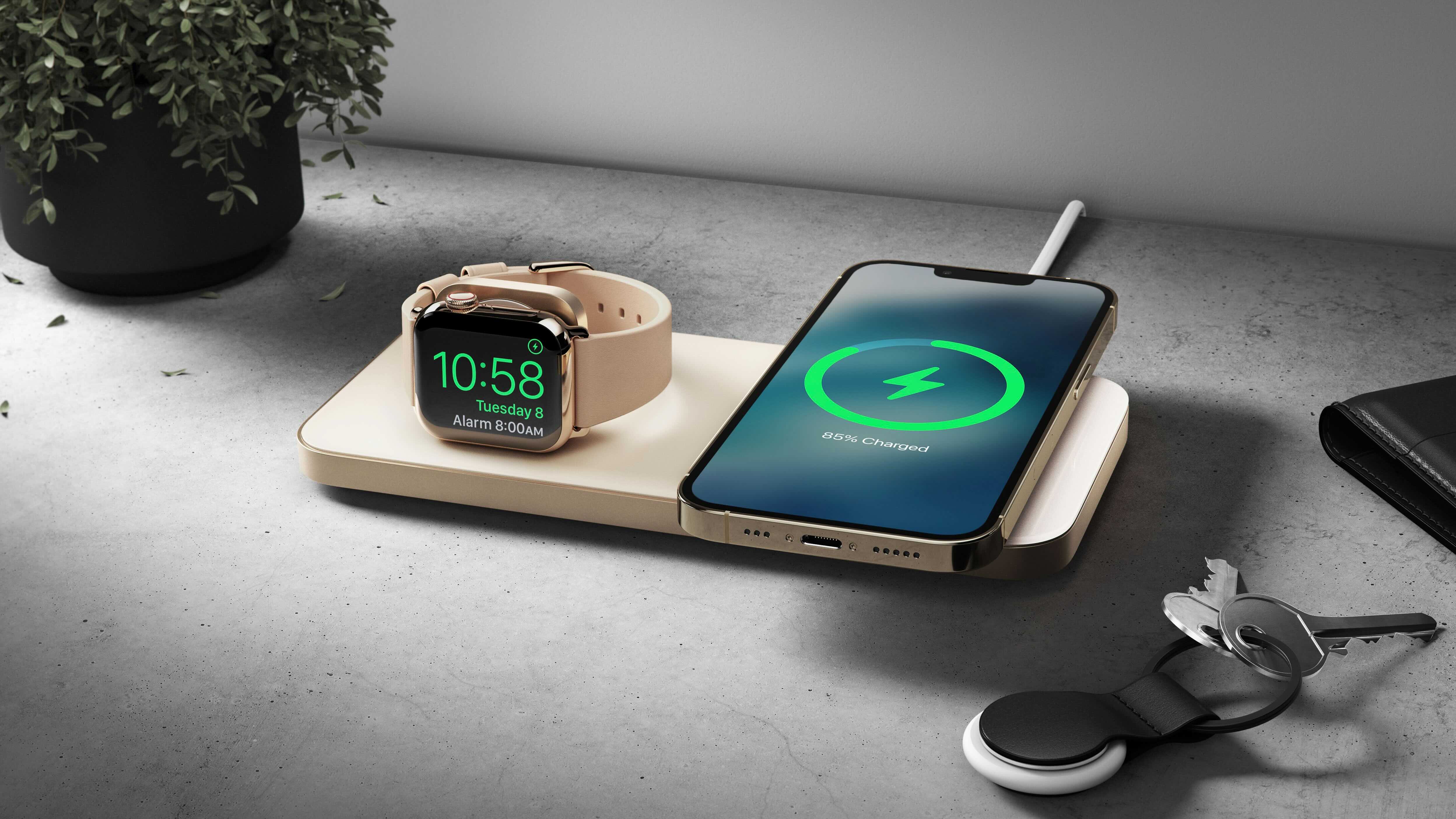 Nomad wireless best sale charger apple watch