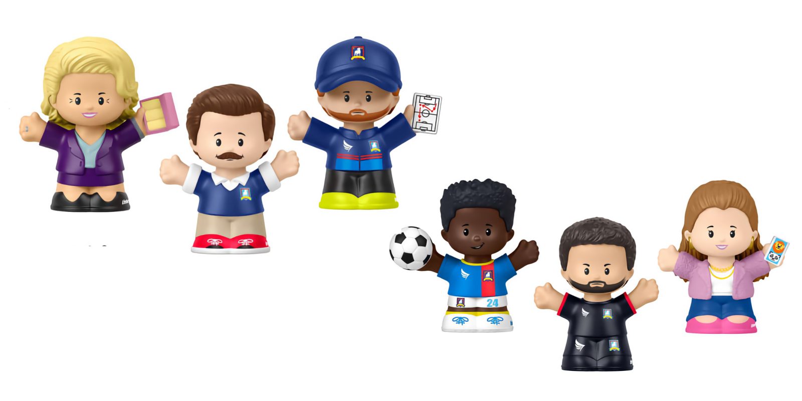 photo of Adorable Ted Lasso figurines available for a limited time from Fisher-Price image
