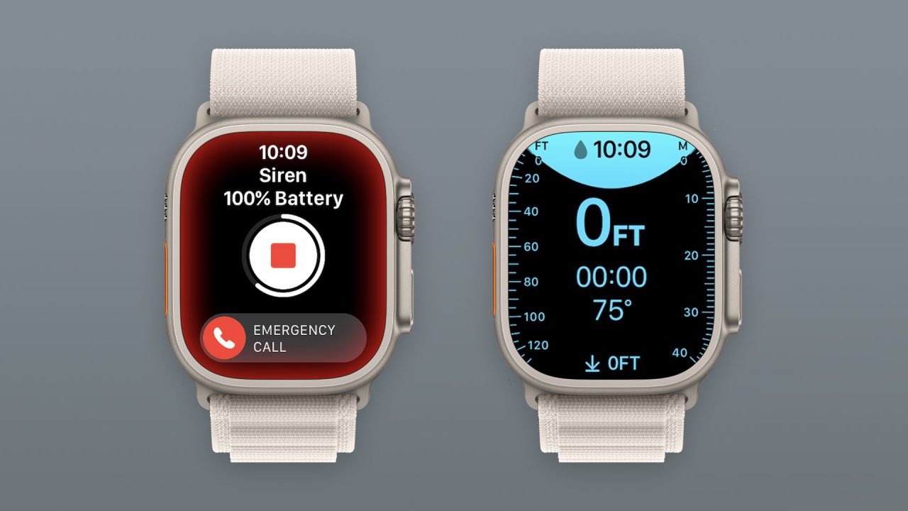 Apple Watch Ultra exclusive ‘Siren’ and ‘Depth’ apps appear on App Store ahead of release