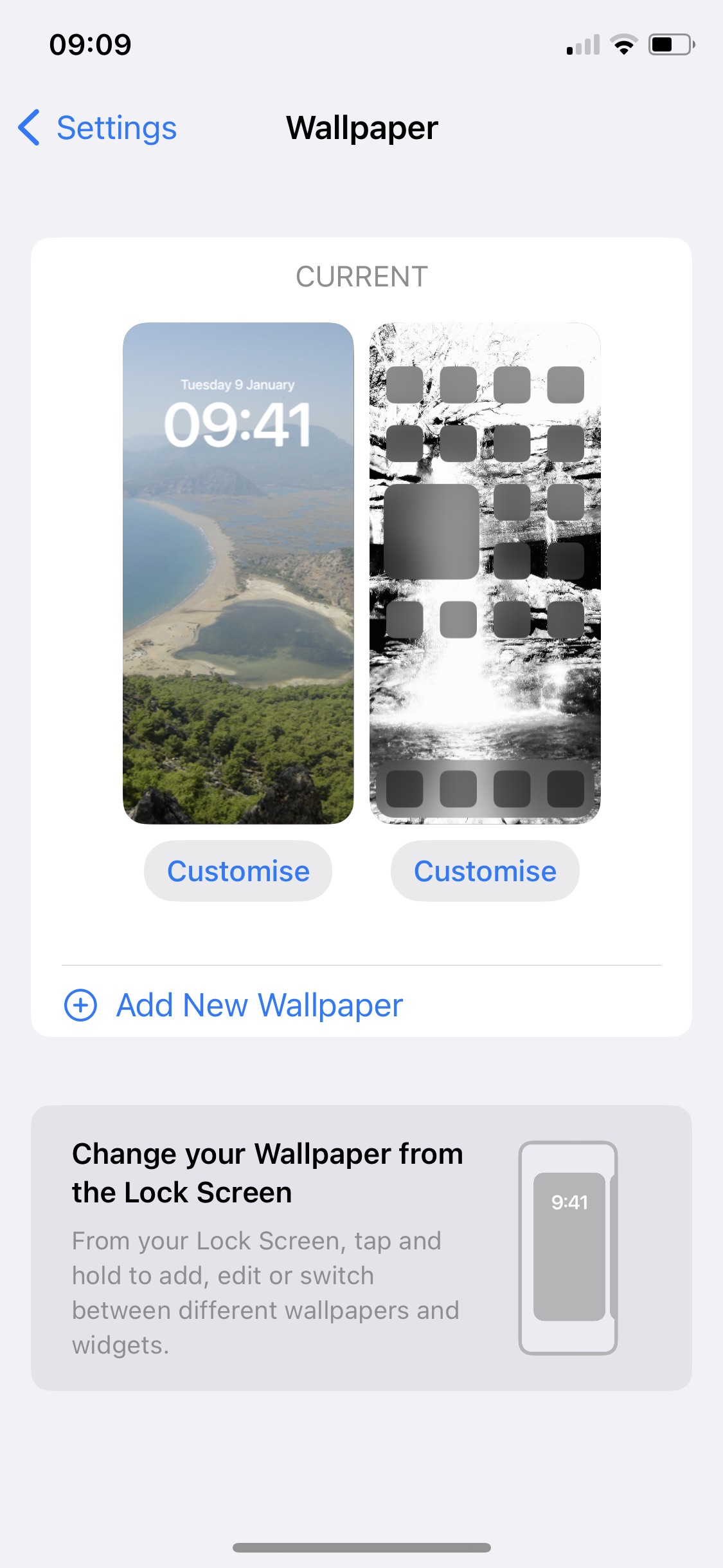 how-to-set-different-wallpaper-on-lock-and-home-screen-on-ios-16