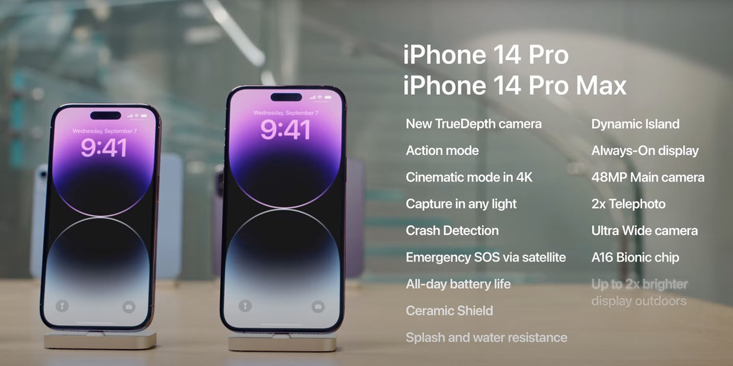 Descrição do Smartphone Apple iPhone 14 Pro