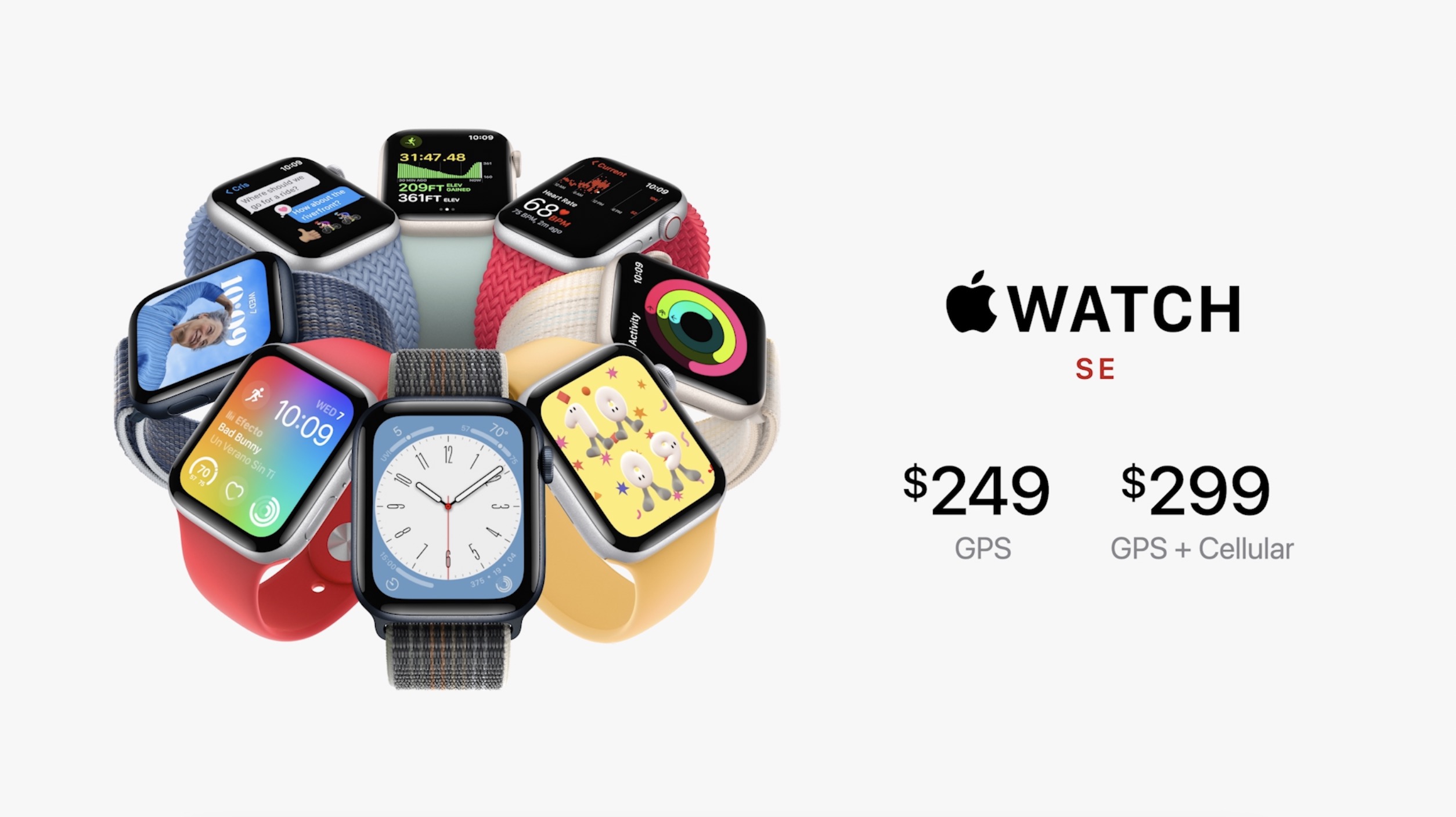 Apple Watch SE 2 announced, starting at $249 - 9to5Mac