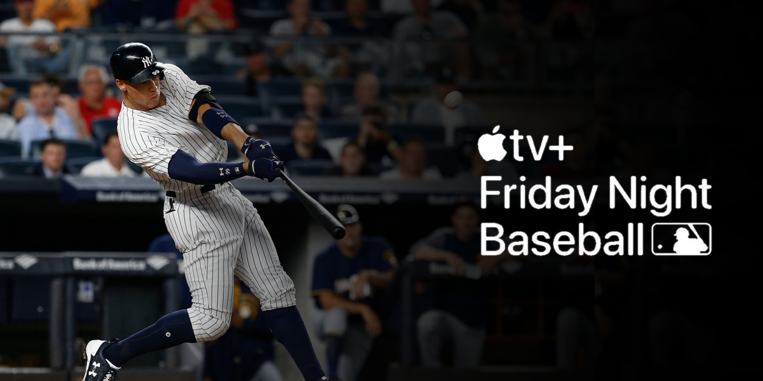 Apple TV on X: Friday Night Baseball is back. Watch @Rangers vs. @Cubs and  @Padres vs. @Braves with #FridayNightBaseball on Apple TV+    / X