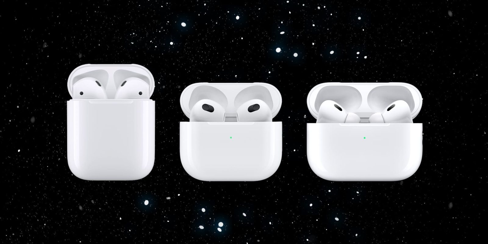 AirPods Pro 2 vs AirPods Pro AirPods 3 2