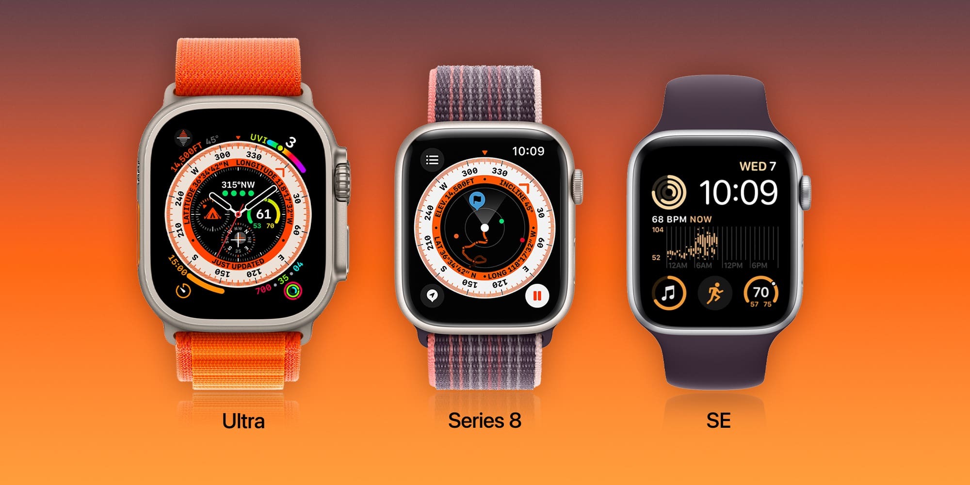 Apple Watch Ultra Vs Series 8 SE ?quality=82&strip=all