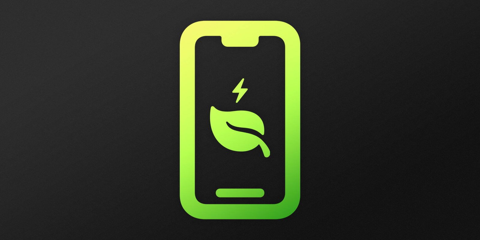 Chargement de l'énergie propre de l'iPhone