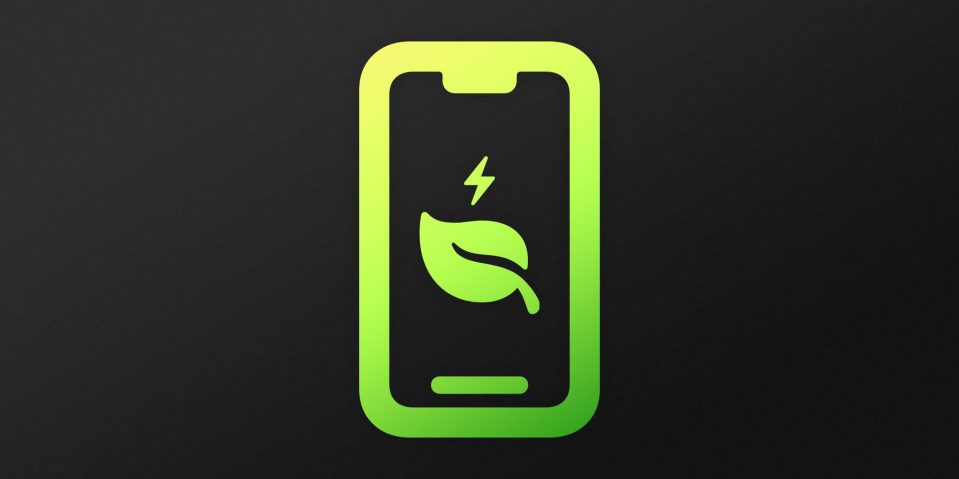 iPhone clean energy charging