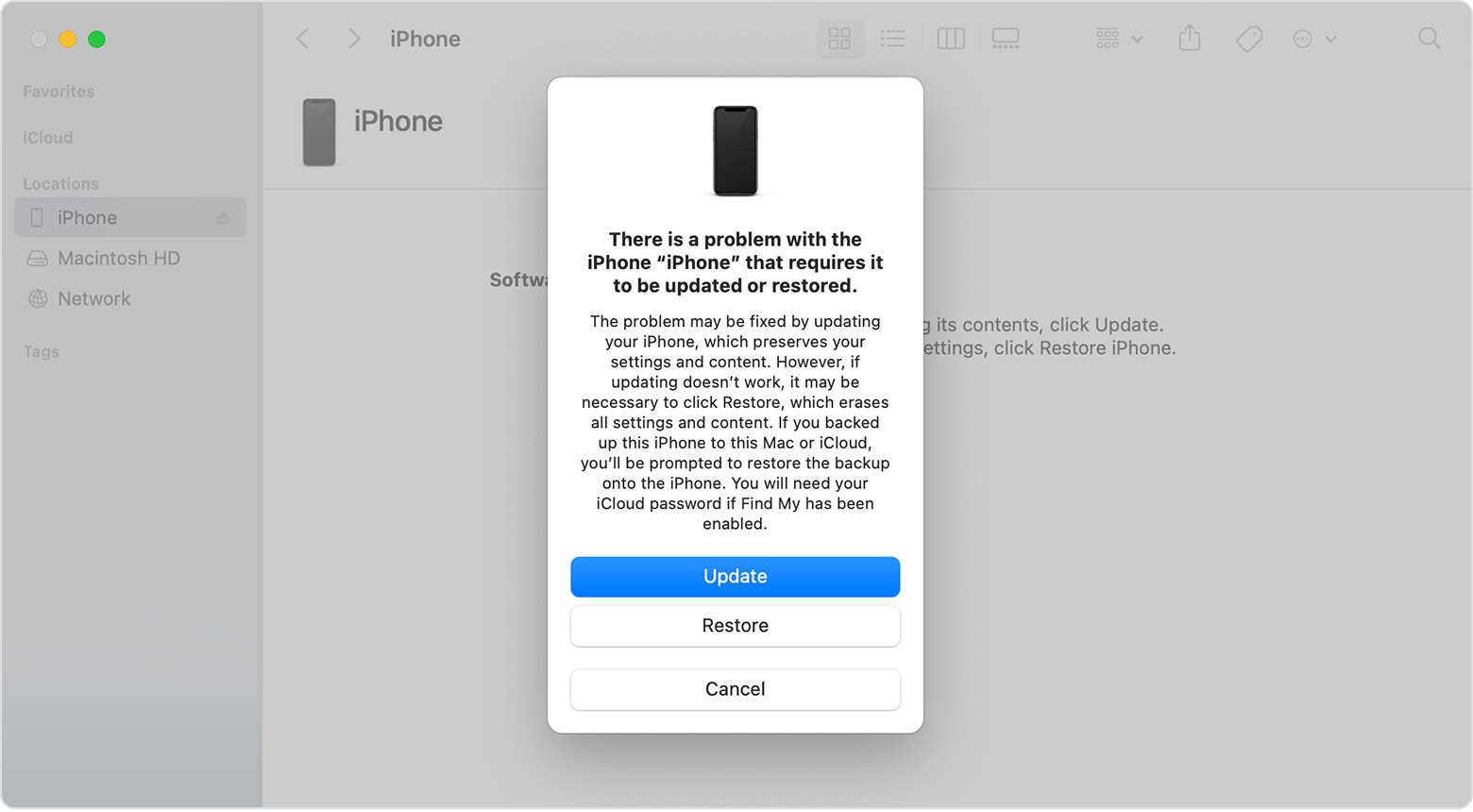 How to force restart iPhone 14 recovery mode