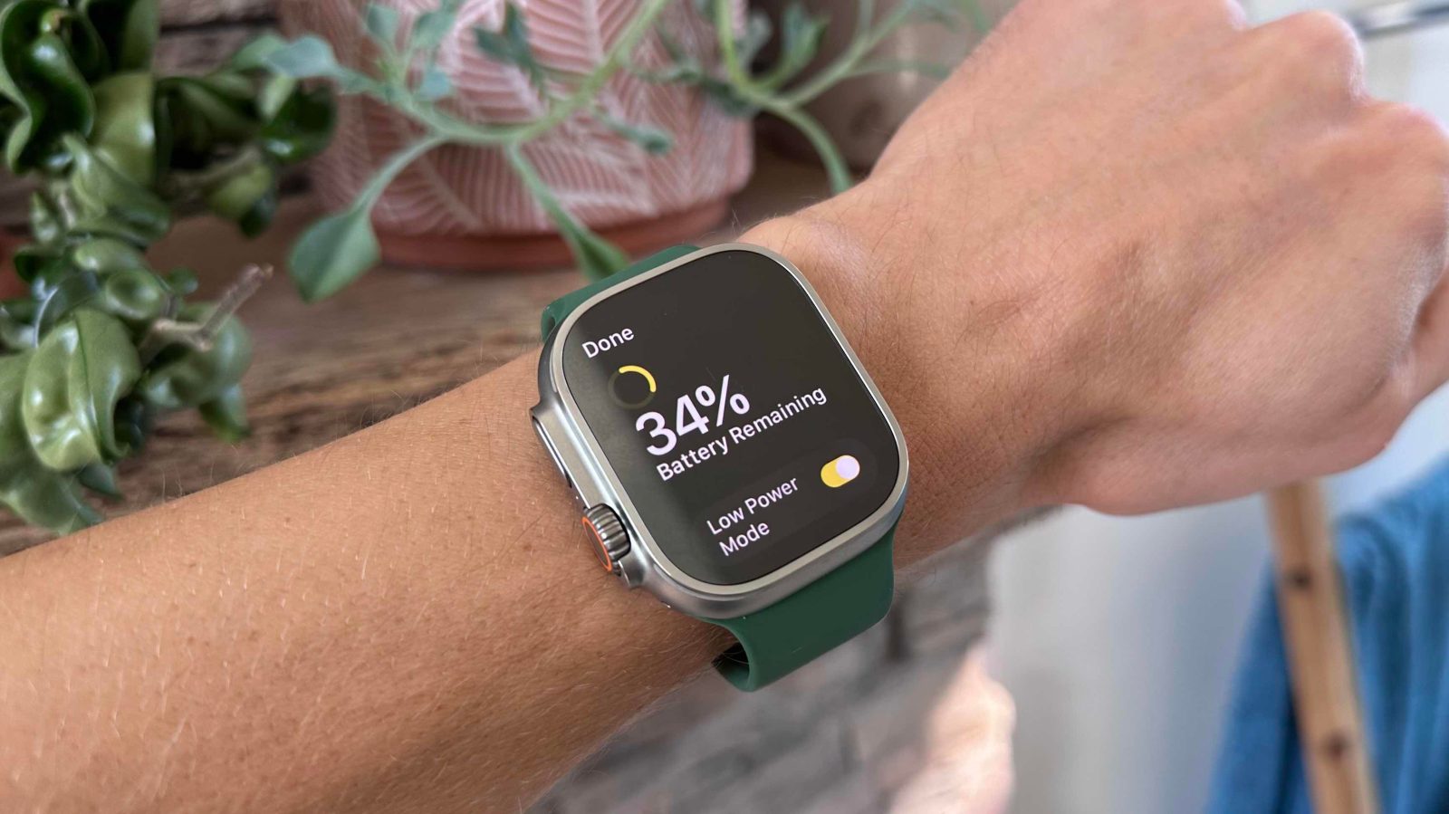 Apple Watch'ınızda Düşük Güç Modu nasıl açılır