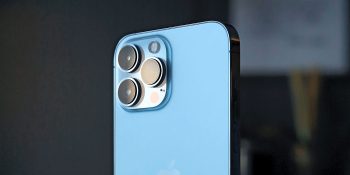 iPhone US market share | Close-up of iPhone 13 Pro