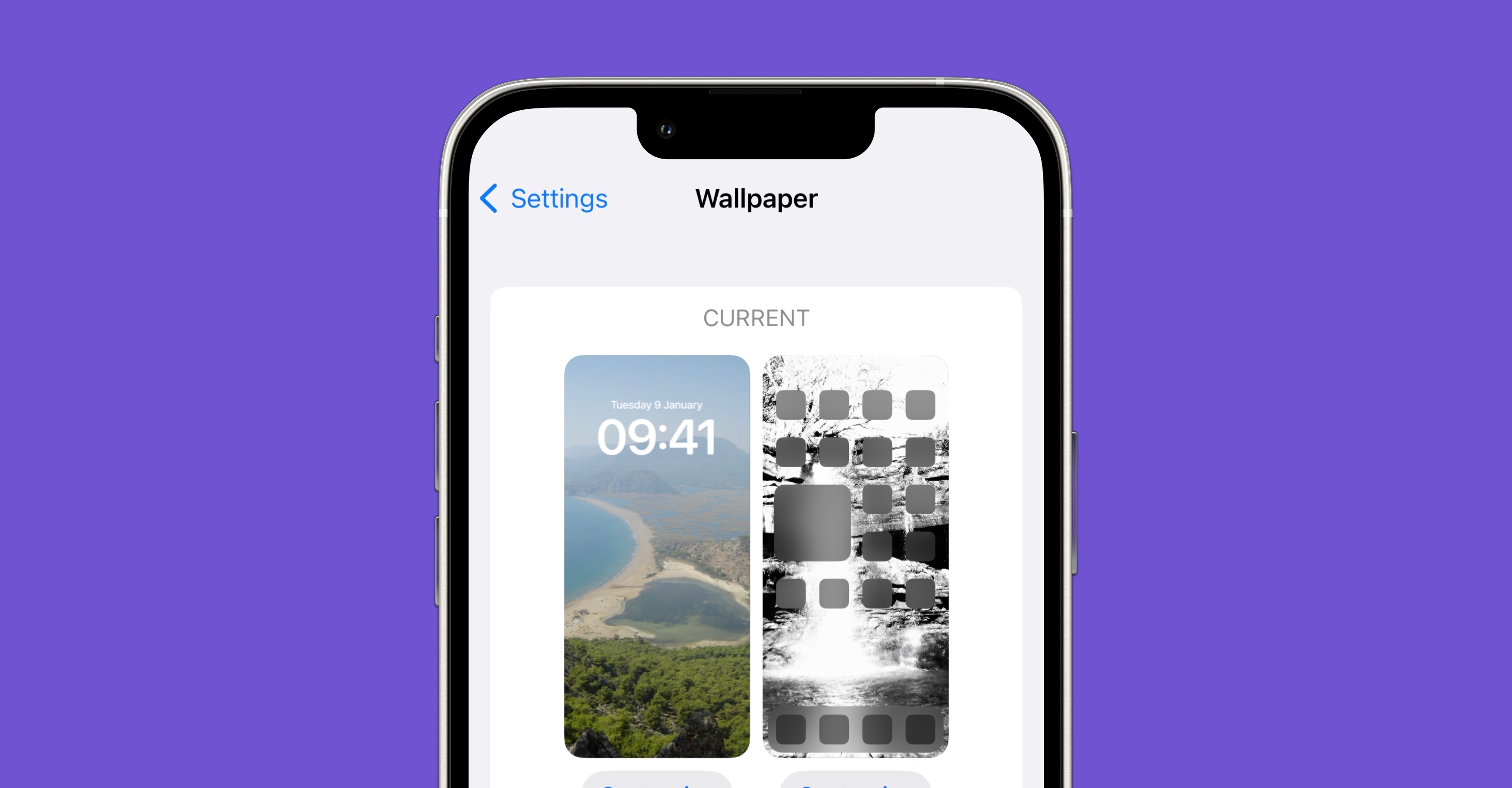iOS 16: How to set different wallpaper for iPhone home screen and lock  screen