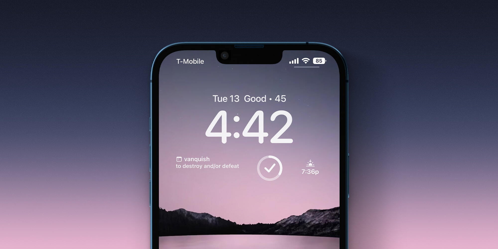 The Day Before - widgetopia homescreen widgets for iPhone / iPad / Android