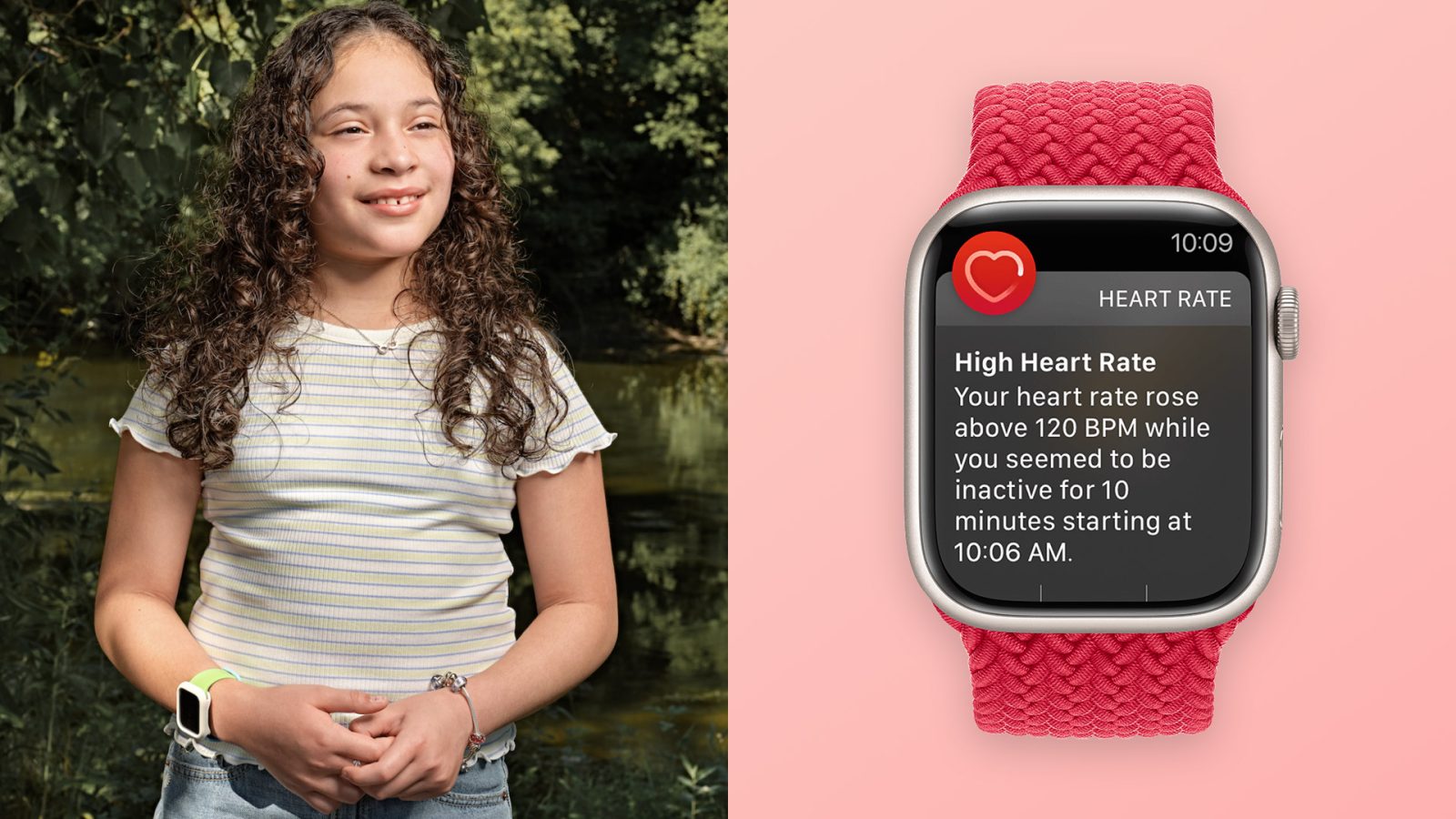 Apple Watch heart rate notifications helped 12-year-old girl discover and treat cancer