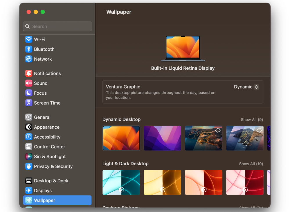 Appleosophy|Latest Beta of macOS Ventura Adds Its Own Dynamic Wallpaper and Screensaver