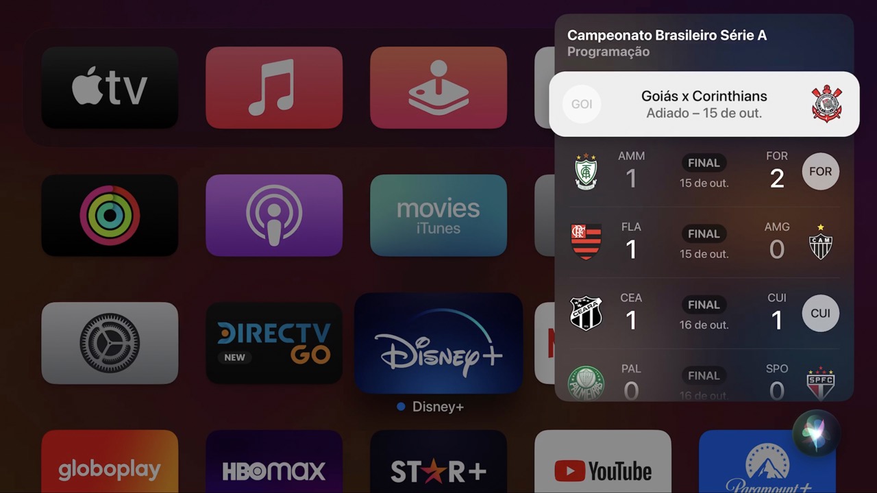Here's a look at the new Siri interface on Apple TV that comes with tvOS 16.1
