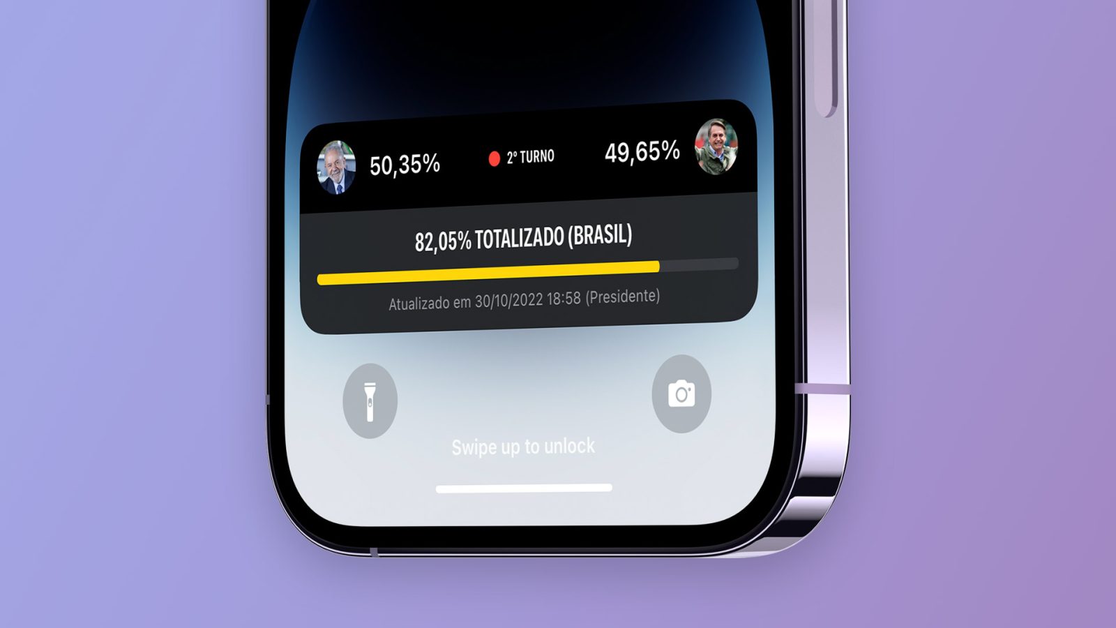Developers prove the potentials of Live Activities with an iOS app to track the Brazilian elections