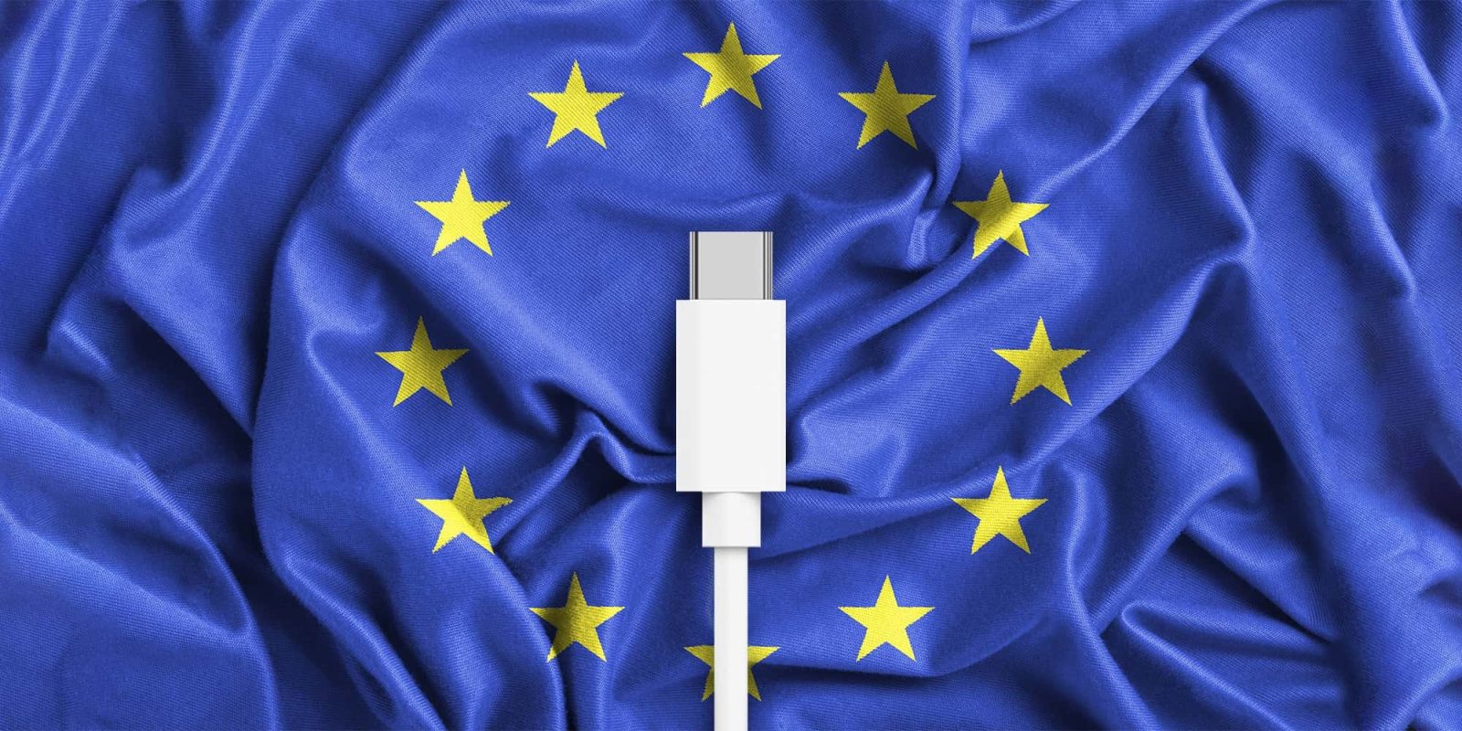 USB-C iPhone EU flag