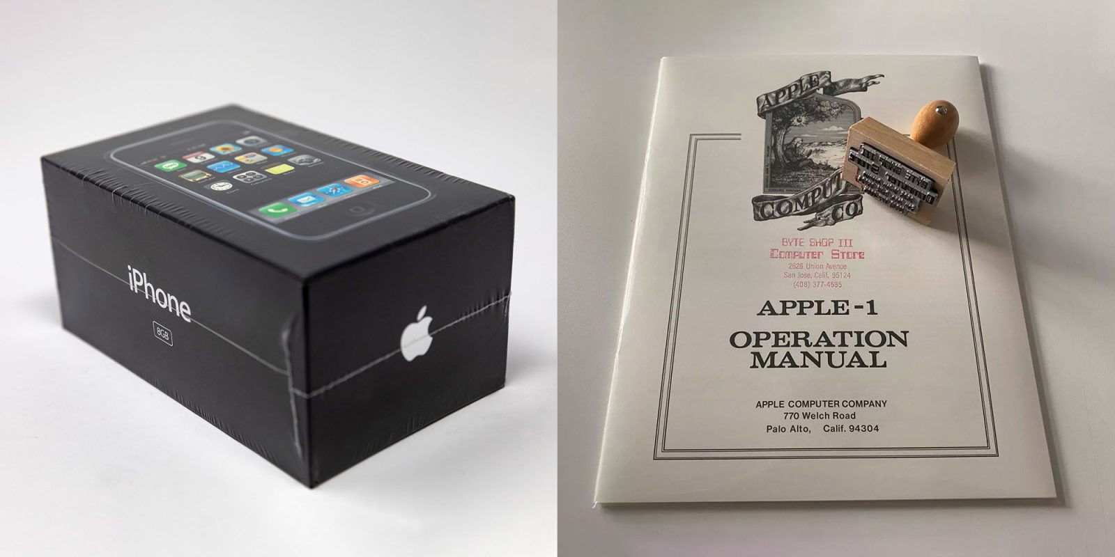 Tilskynde træt af Uundgåelig Sealed OG iPhone auction; $42k Apple-1 manual actually a replica [New iPhone  record at $39k] - 9to5Mac