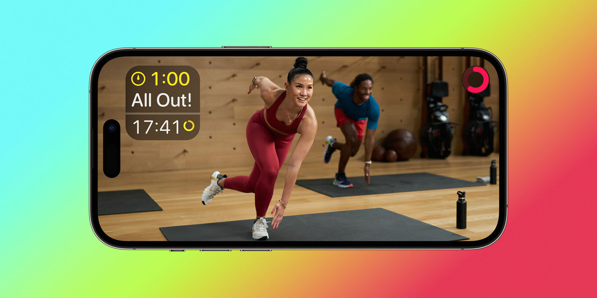 Can you use apple fitness plus without outlet apple watch