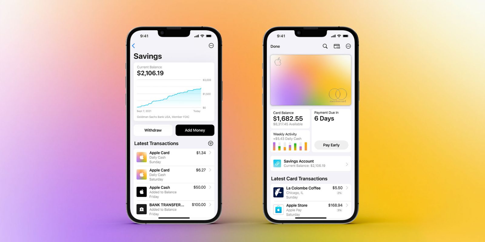 Apple Card's new high-yield Savings account is now available