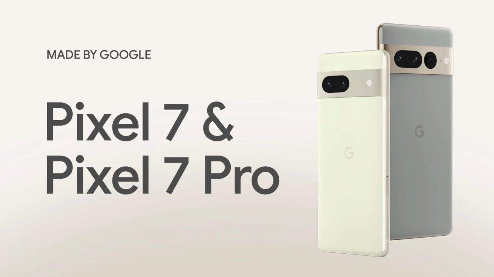 Google Pixel 7 iPhone 14 competitor
