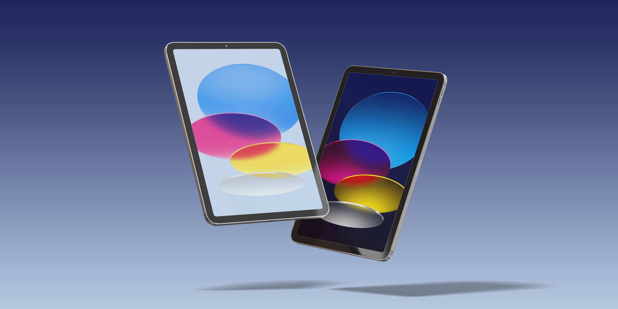 Neue iPhone-Hintergrundbilder im Stil von iPad und iPad Pro