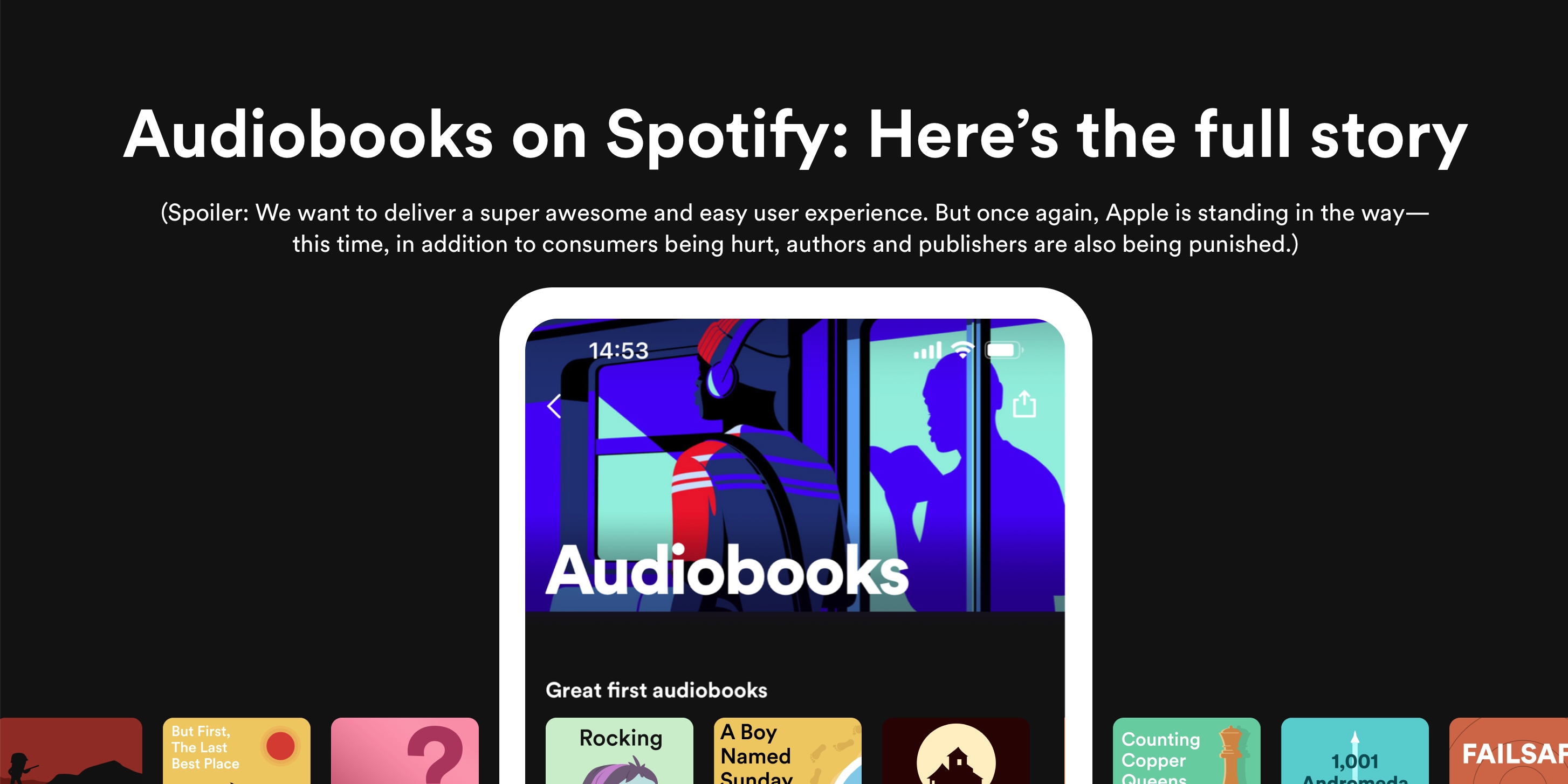 Spotify is going to war with Apple after the App Store rejected its big new  feature