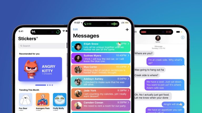 imessage redesign rumor ios 17