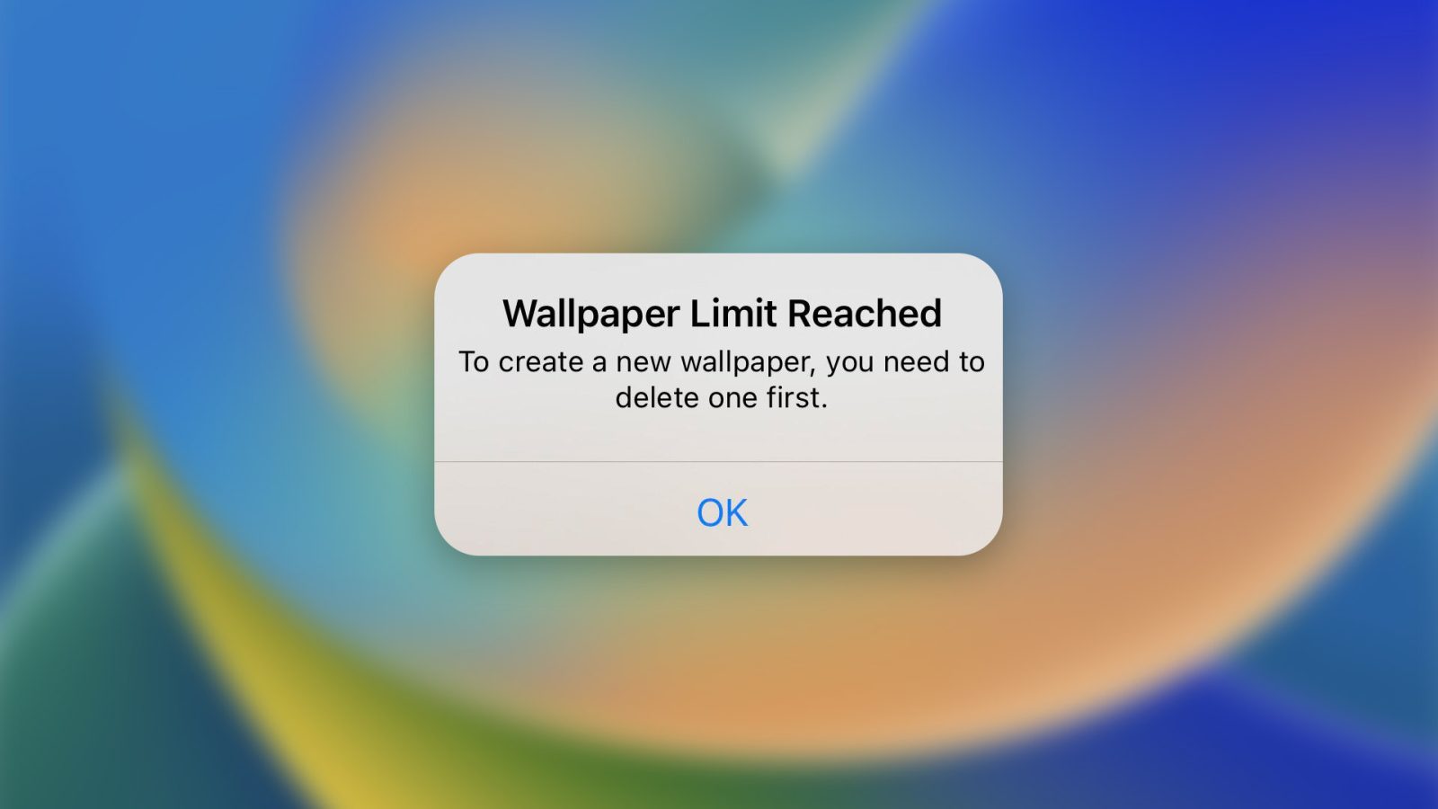 PSA: iOS 16 has a limit to how many custom lock screens users can create