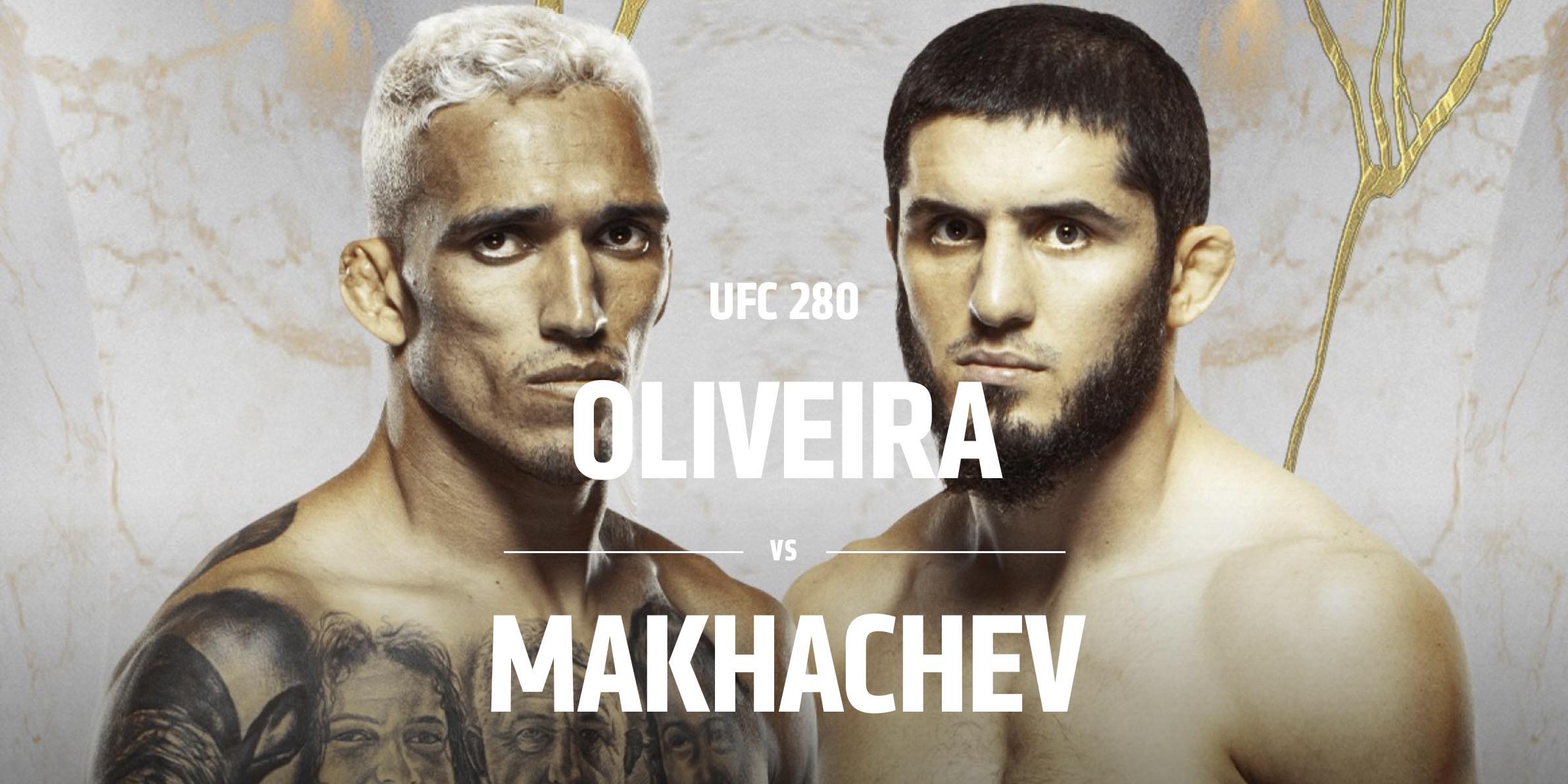 How to watch UFC 280 Oliveira vs Makhachev