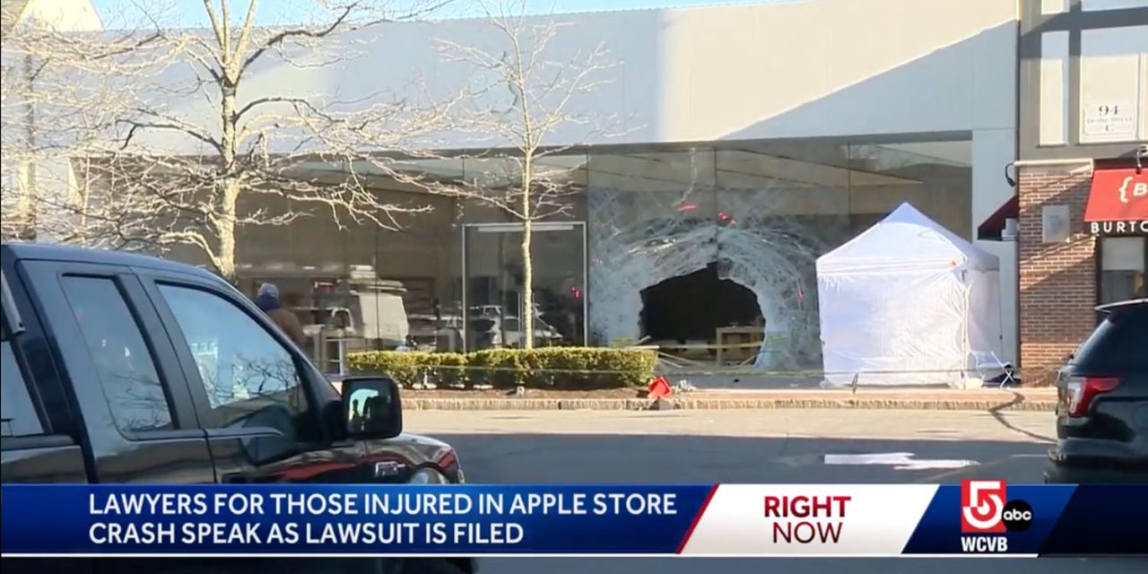 photo of Apple sued after fatal Apple Store crash in Hingham, Mass. image