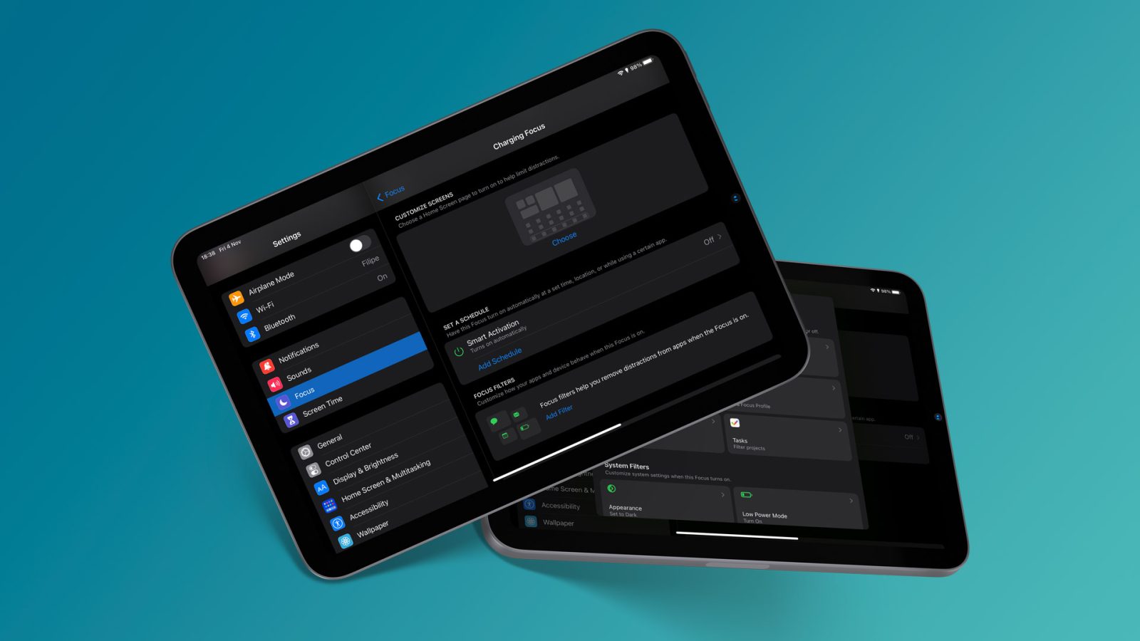 Here's how to use the new Focus Filters on your iPad with iPadOS 16