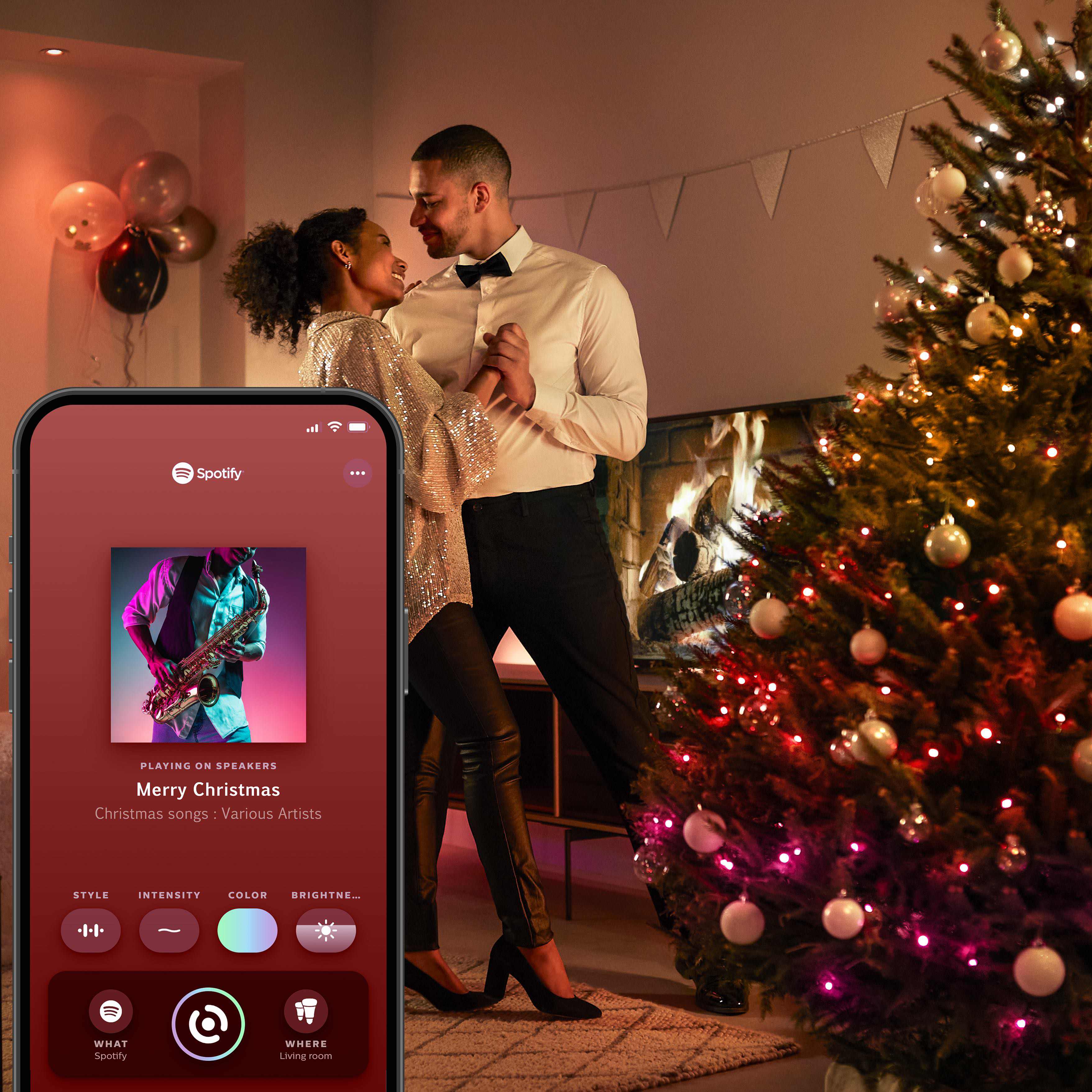 Hue christmas deals lights