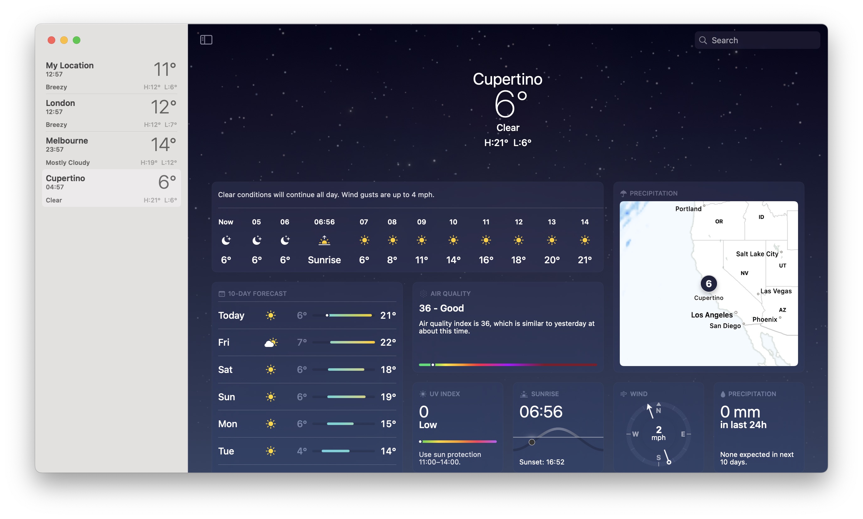 macOS Ventura: Apple brings Weather app to the Mac