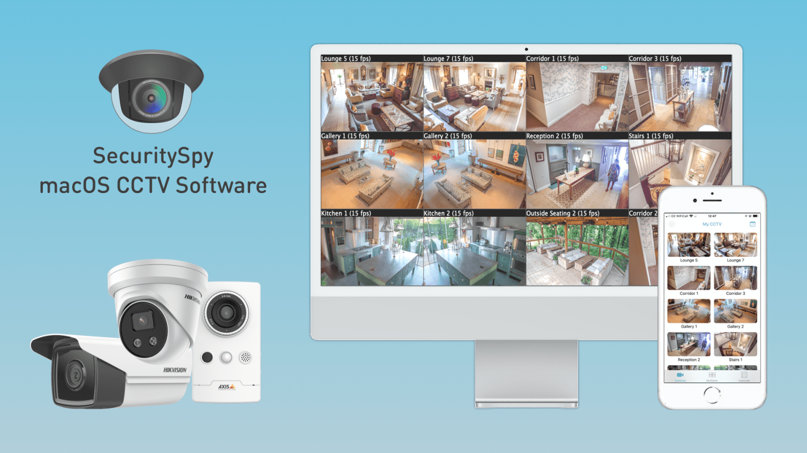 SecuritySpy turns your Mac into a full surveillance system for your home or business