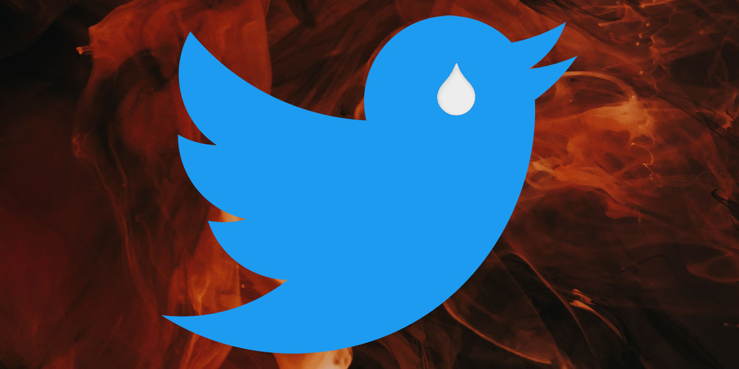 Twitter Blue subscription | Crying Twitter bird