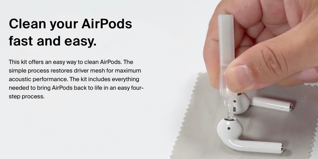 photo of Belkin launches AirPods Cleaning Kit, claims to remove earwax plus restore acoustic performance image