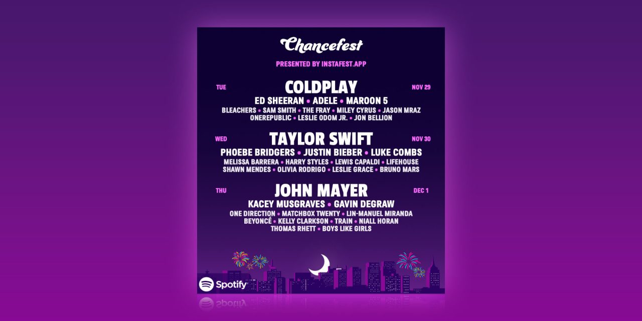 Instafest turns your Spotify listening data into a custom music festival; here’s how it works