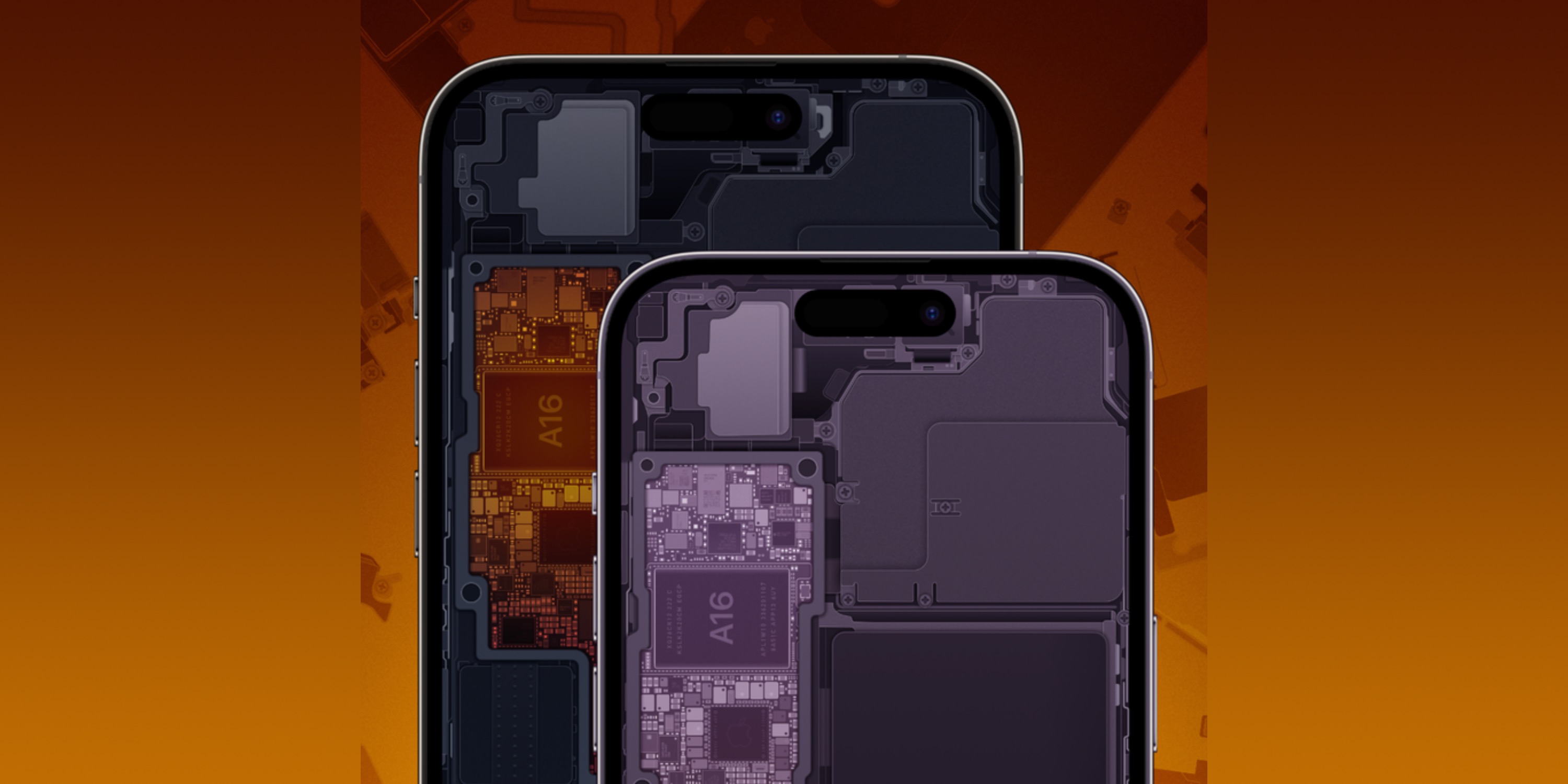 Peek inside your new iPhone 12 mini and iPhone 12 Pro Max with iFixits  Xray wallpapers  9to5Mac