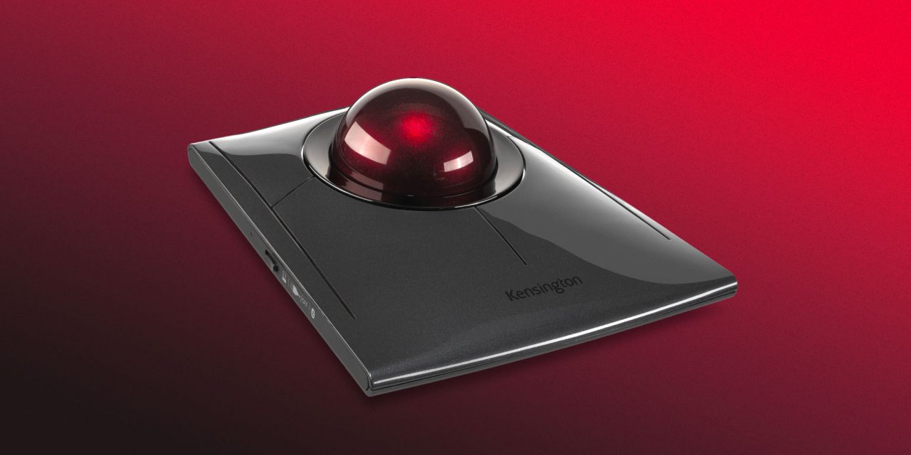 Kensington launches SlimBlade Pro Trackball with ambi design, customizability, AES encryption, more