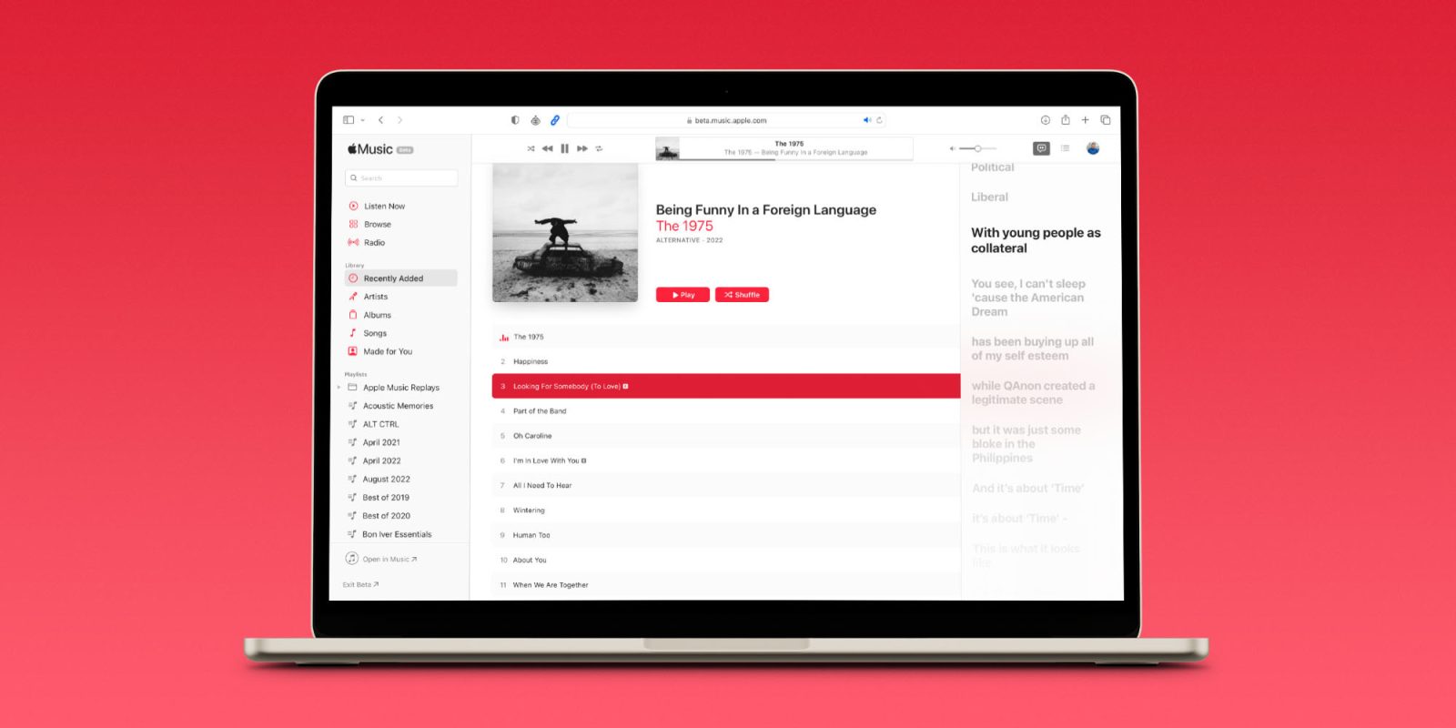 See lyrics and sing in Apple Music on your iPhone or iPad - Apple Support