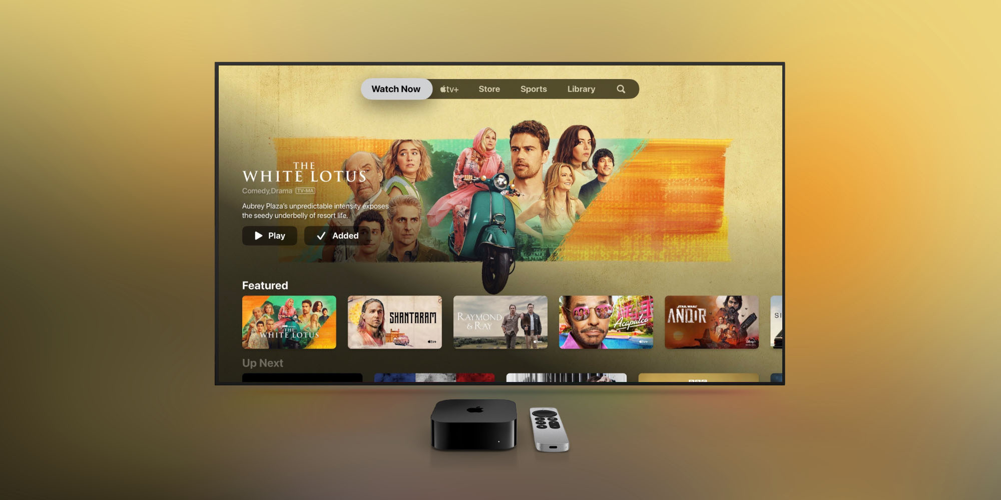 Apple TV app now hides 'Up row - 9to5Mac