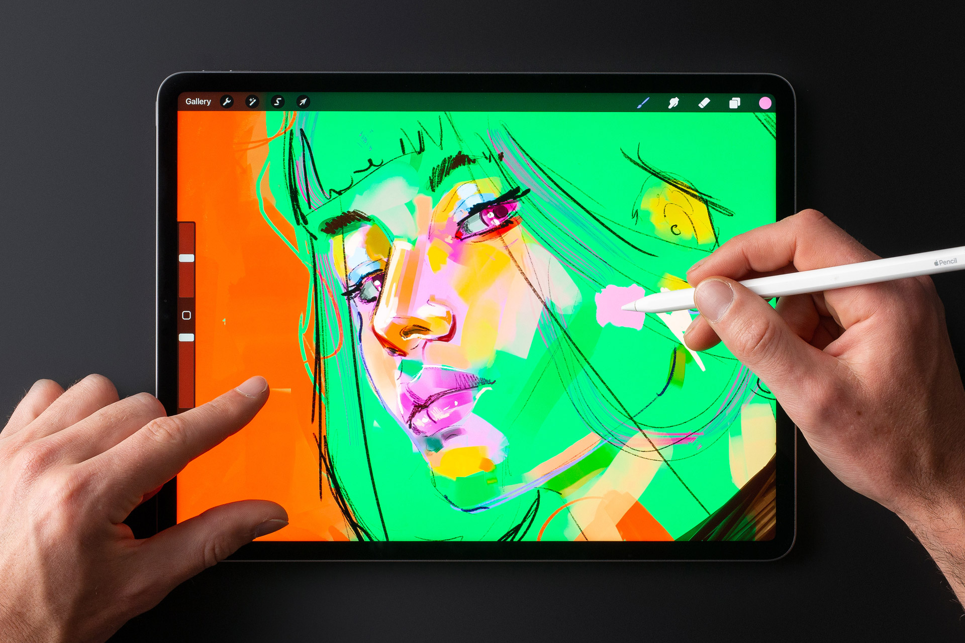 Procreateteam prijst Apple Pencilzweeffunctie op nieuwe iPad Pro